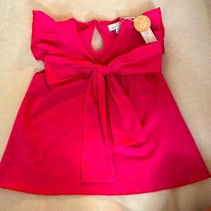 NWT, Bailey’s blossoms, hot pink top